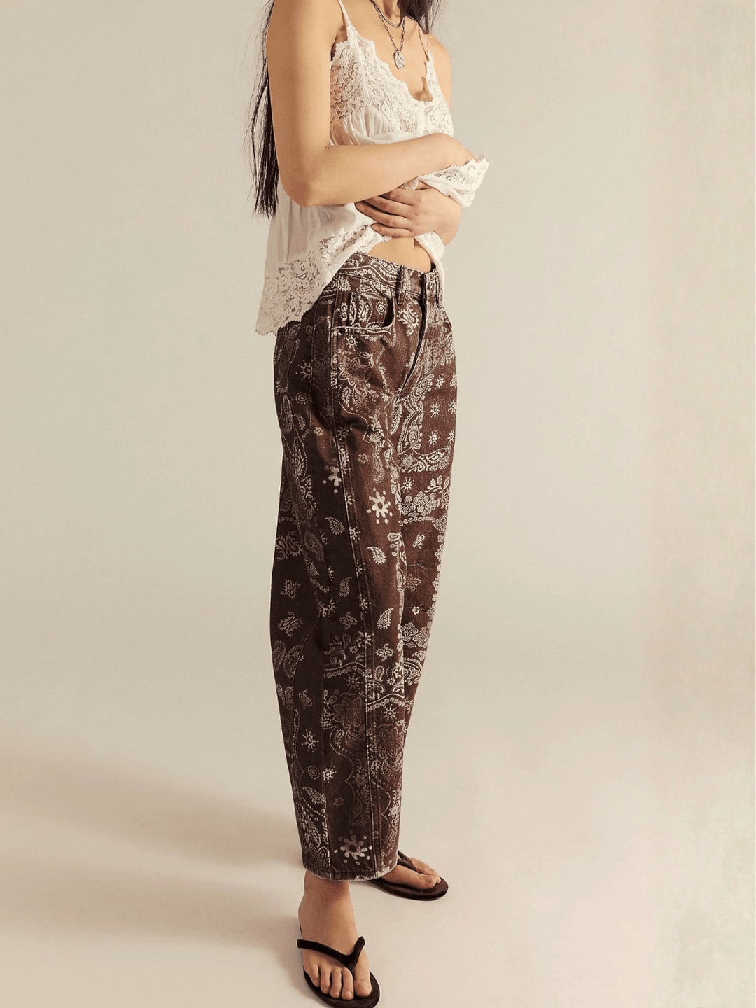 TAYLOR BARREL JEANS - Imagen 3