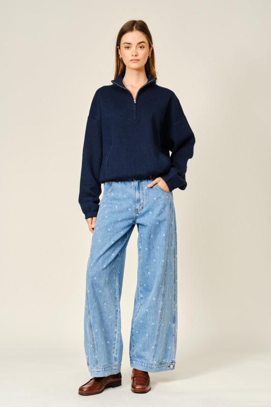 POLKA DENIM JEANS - Imagen 3