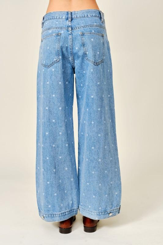 POLKA DENIM JEANS - Imagen 2