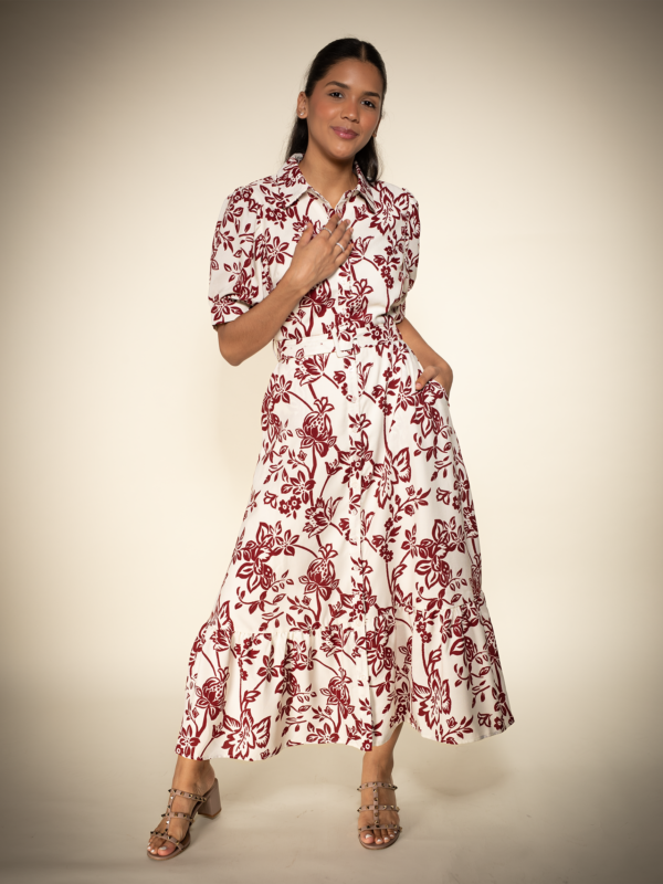 BELGICA MIDI DRESS