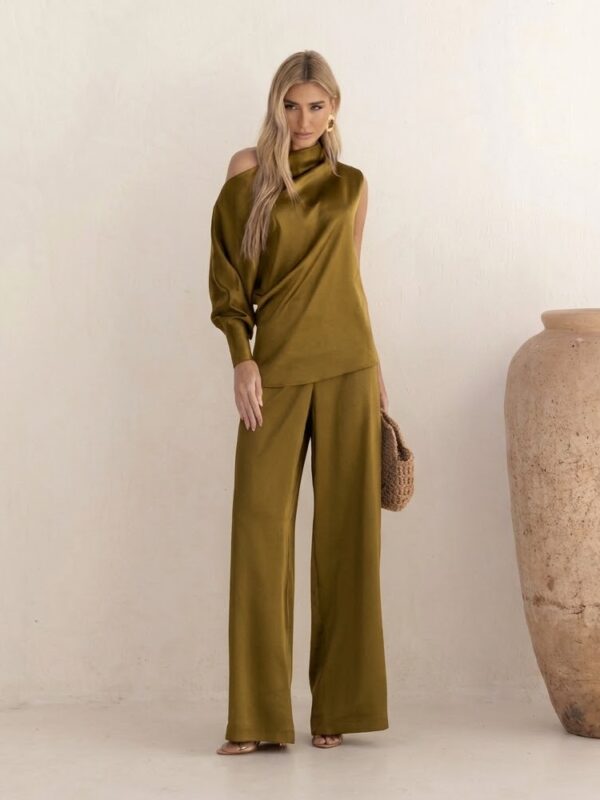 HEIDI SATIN PANT
