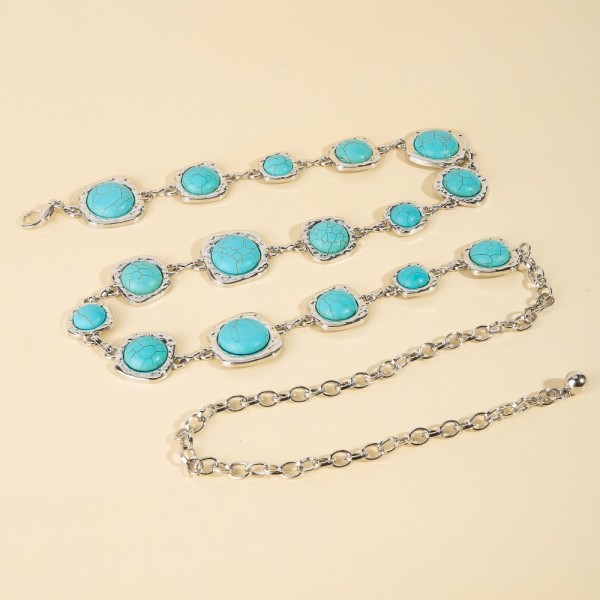 TURQUOISE STONE CHAIN